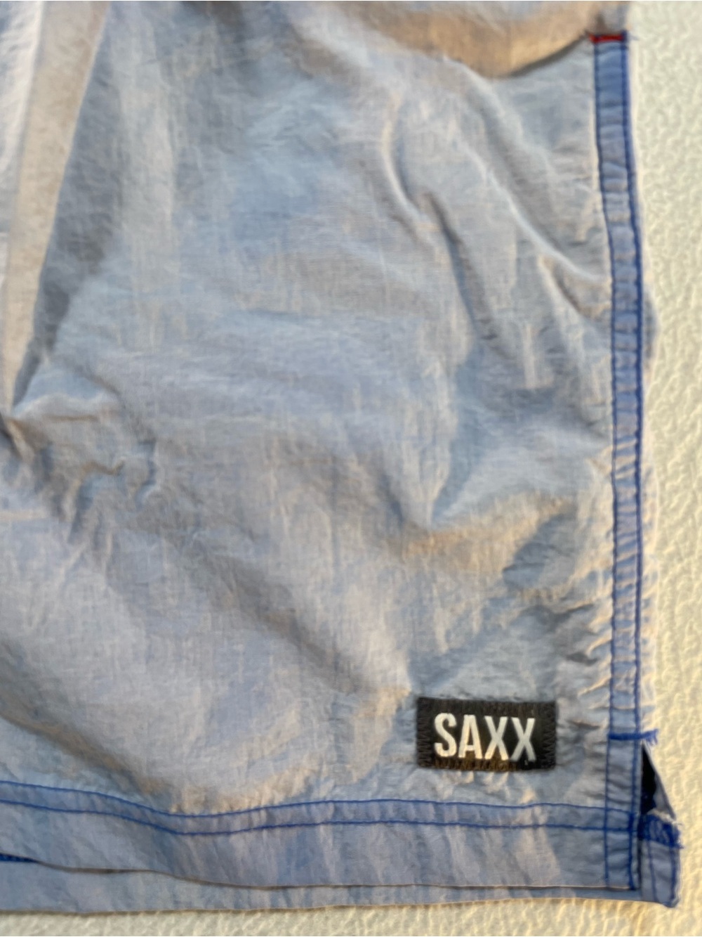 Saxx Mens Go Coastal 2N1 Volley Ombré Swim Shorts Size Large
